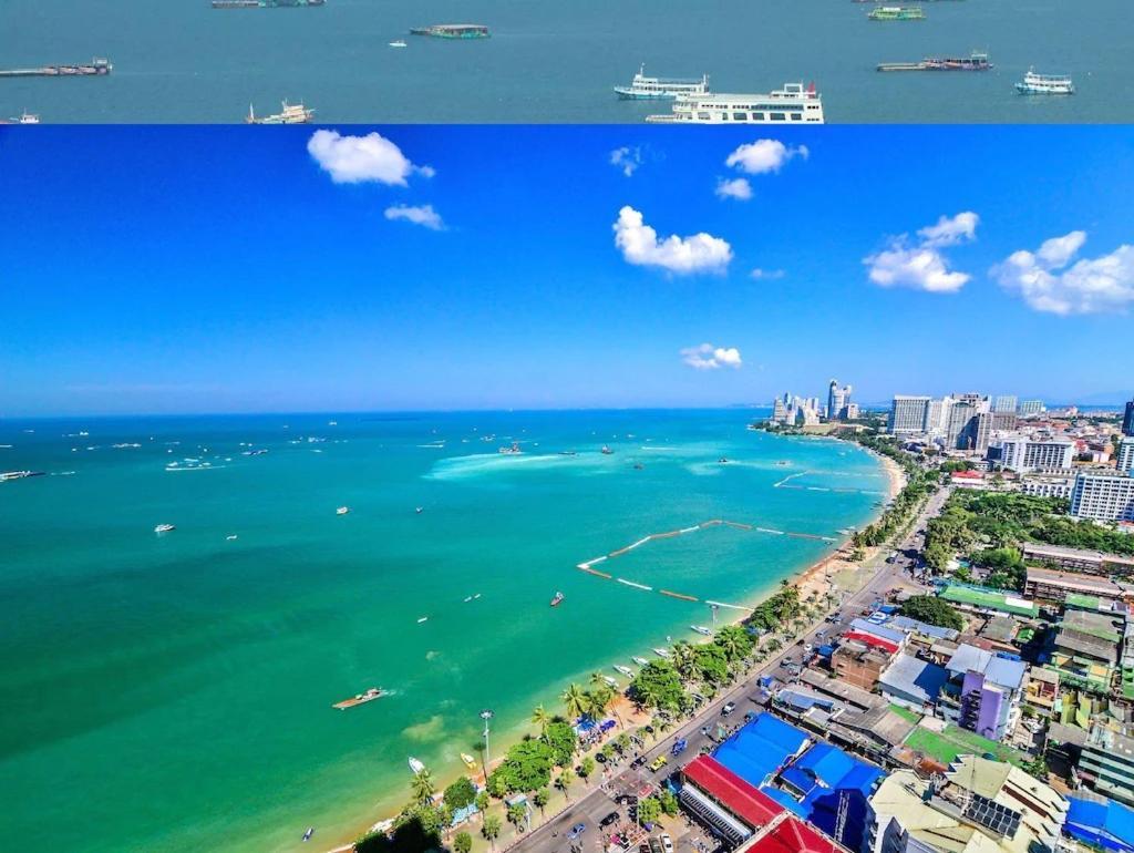 Sea View -High Floor 2 Bed Room Excellent Location Pattaya Eksteriør bilde